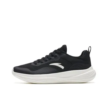 Anta Cushioning Support Low Top Training Shoes Women's Black