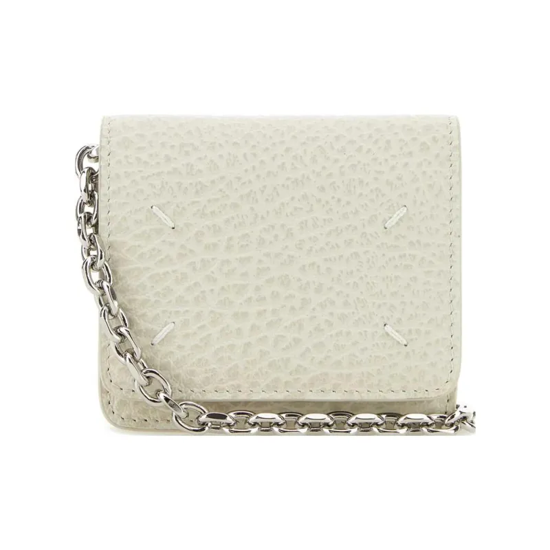 Maison Margiela Foldover Top Chain Linked Wallet-0