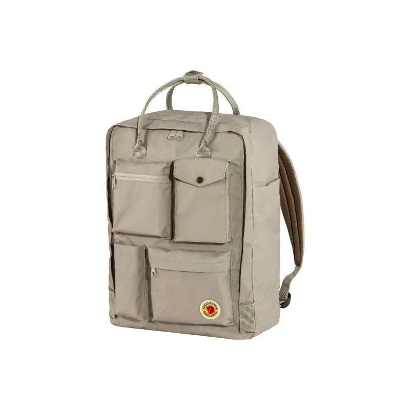 Fjallraven Kanken Vinylon Backpack Unisex Light Gray-1
