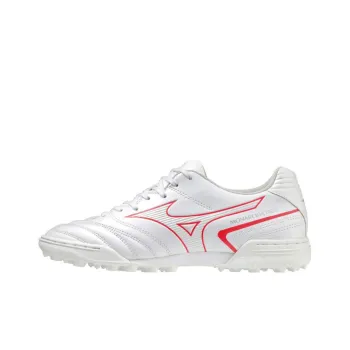 Mizuno Monarcida TF Rubber Broken Studs Shock Absorbers With Slip Resistant Features Soccer Shoes Men's White