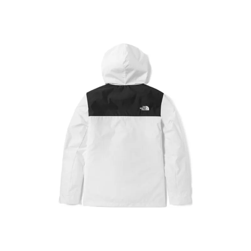 THE NORTH FACE City Outdoor Collection Wind And Water Repellent Jacket Men's White-1