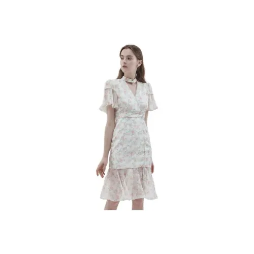 Caroline Short-Sleeved Dresses Women's Pink