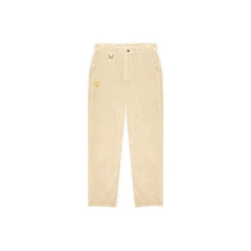 Drew House Smiley Collection Casual Pants Unisex Almond Cake Color