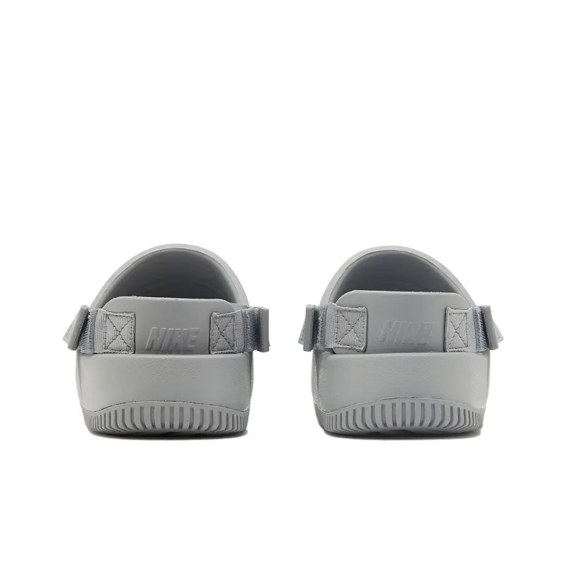 Nike Calm Slide Mule Wrap toe Slippers Unisex Gray-3