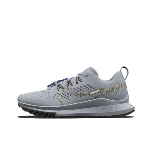 Nike Pegasus Trail 4 Anti Slip Wear Resistant Low Top Running Shoes Women's Gray