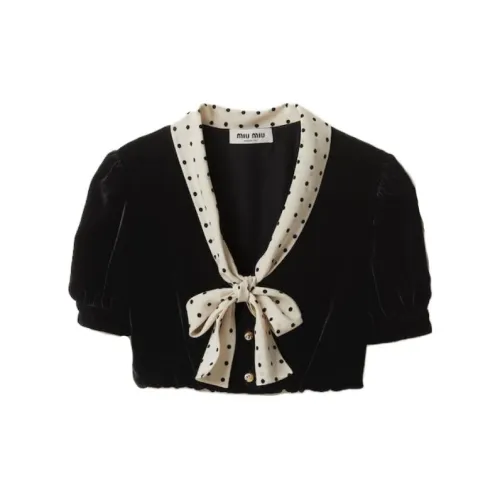 MIU MIU Shirts Women's Black