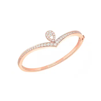 Chaumet 18K Rose Gold Bangles Women's Rose Gold