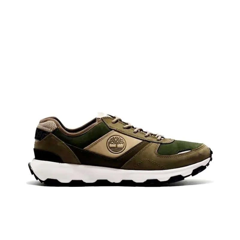 Timberland Winsor Trail Slip Resistant Low Top Casual Shoes Men's Green-1