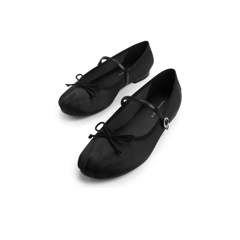 CHARLES&KEITH Small Charles & Keith Chinese Style New Chinese Style Casual Single Shoes 1.1cm Women's-10