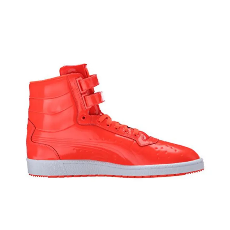 PUMA Sky Ii Hi Patent Emboss Red Blast-1