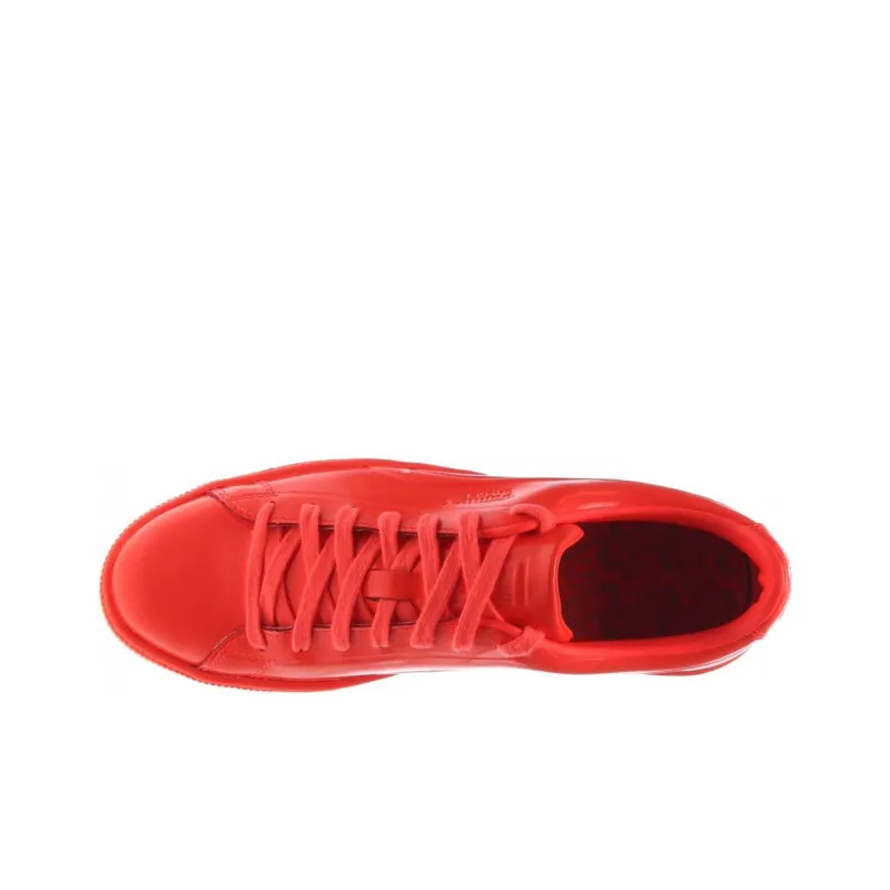 PUMA Basket Classic Patent Emboss Red Blast-3
