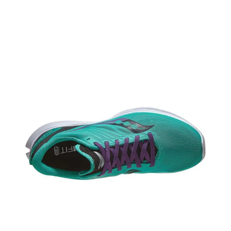 Saucony Kinvara 12 Cushioning Anti-Slip And Wear-Resistant Low-Top Running Shoes Women's Blue-3