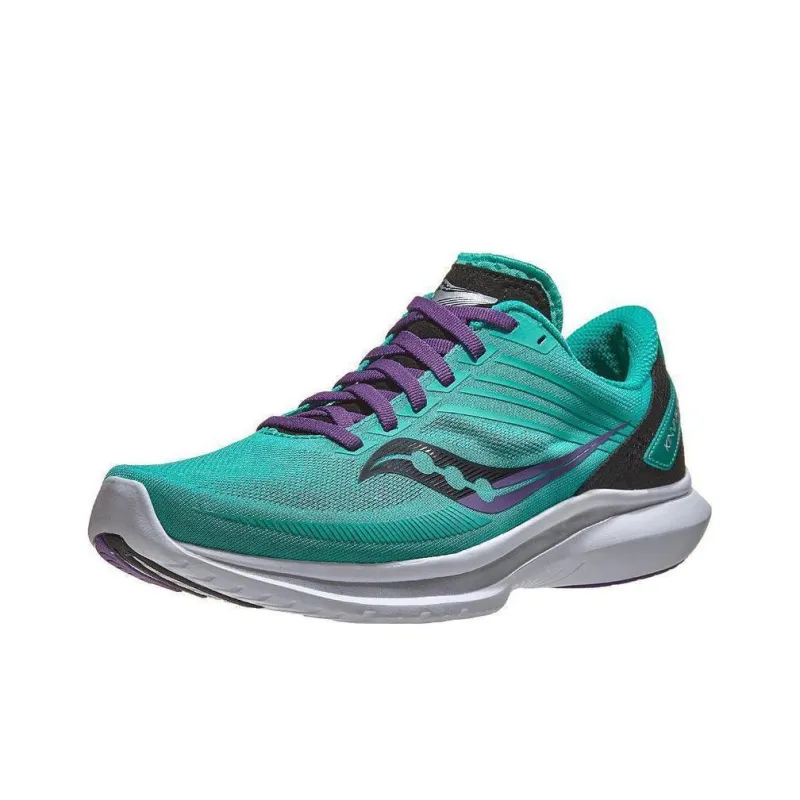 Saucony Kinvara 12 Cushioning Anti-Slip And Wear-Resistant Low-Top Running Shoes Women's Blue-2