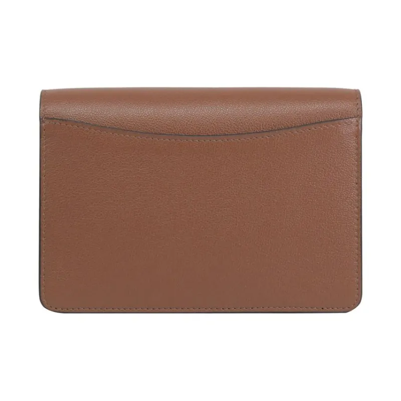 Burberry Cow Leather Crossbody Bag, Shoulder Bag Women's Coffee-2