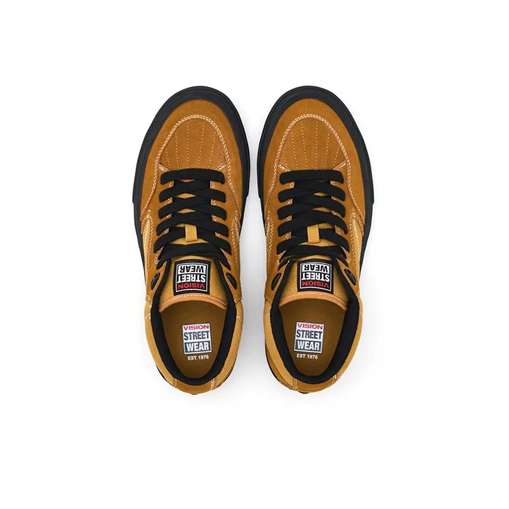 Vision Street Wear Concave Mid Top Skateboard Shoes Unisex Sunset Yellow-3