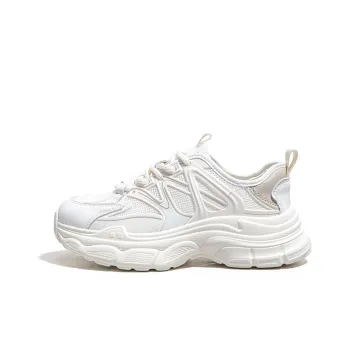 La Chapelle Low Top Chunky Sneakers 4.5cm Women's Beige