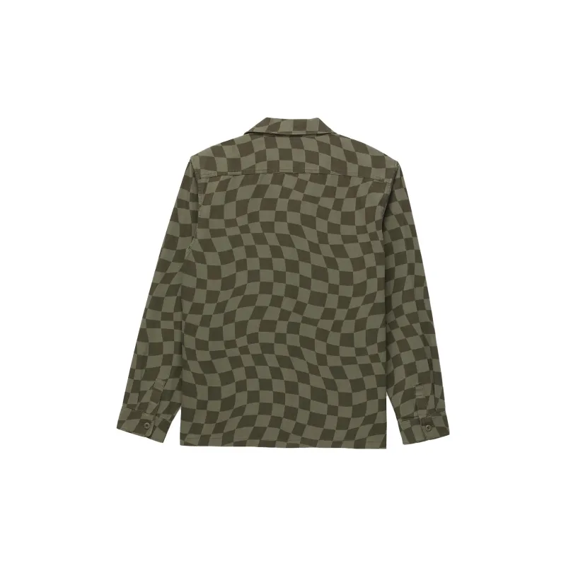 Vans Shirts Men Army Green-1