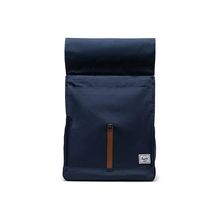 Herschel Recycled Material Laptop Backpack Regular Unisex Indigo-1