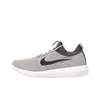 Nike Roshe Two Slip-Resistant Low-Top Running Shoes Women's White Gray