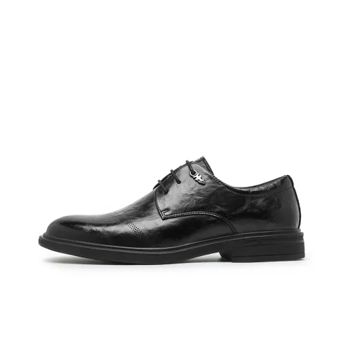 G.N.SHIJIA Dress Shoes Men Low-Top