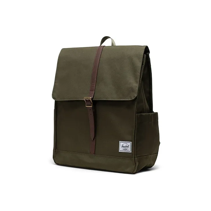 Herschel Recycled Material Backpack Regular Unisex Evergreen Ivy Green-2