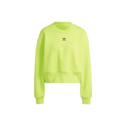 Adidas Originals Adicolor Sweatshirts Women's Half Sunlight Yellow