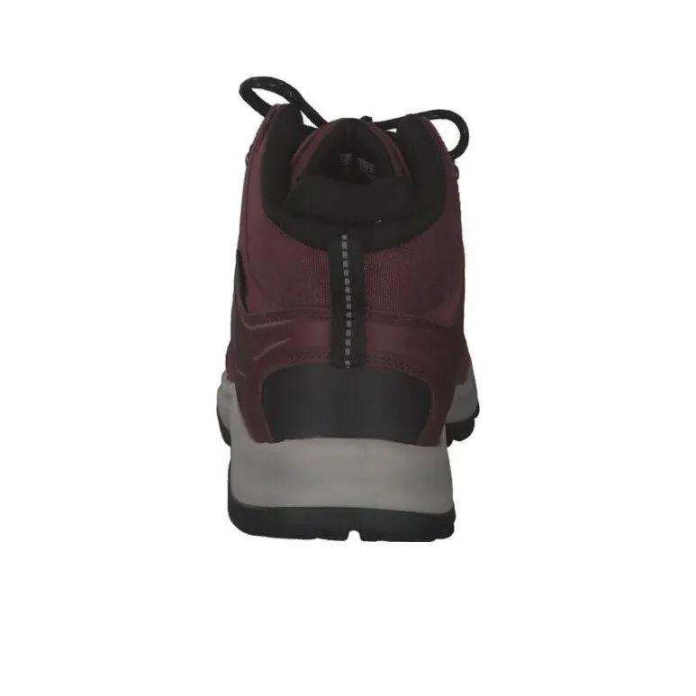 KEEN Kaci Terradora Slip Resistant Waterproof Mid Top Outdoor Shoes Women's Dark Red-4