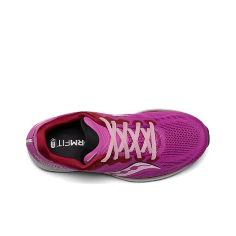saucony Ride 14 Big Kid 'Pink'-3