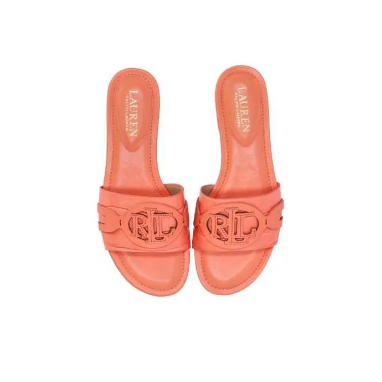 Polo Ralph Lauren Logo-appliqué Flat Sandals Women's-2