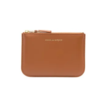 CDG Genuine Leather Wallet Regular Men's Brown