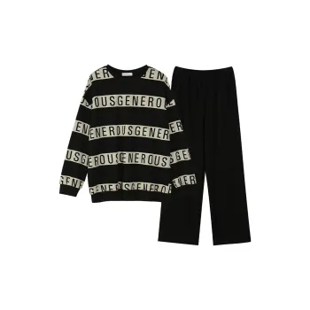 Same Language Men Pajama Sets