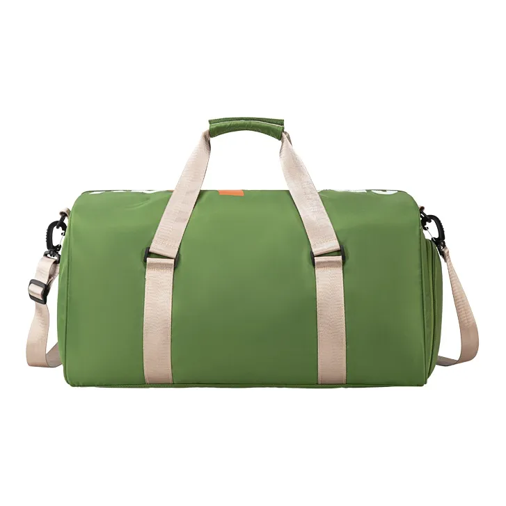 HLA 32L Nylon Carry on Bag, Gym Bag, Travel Bag Unisex Red/Black/Green/Khaki-17