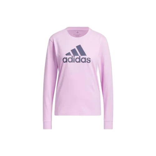 Adidas T-Shirts Women's Lilac