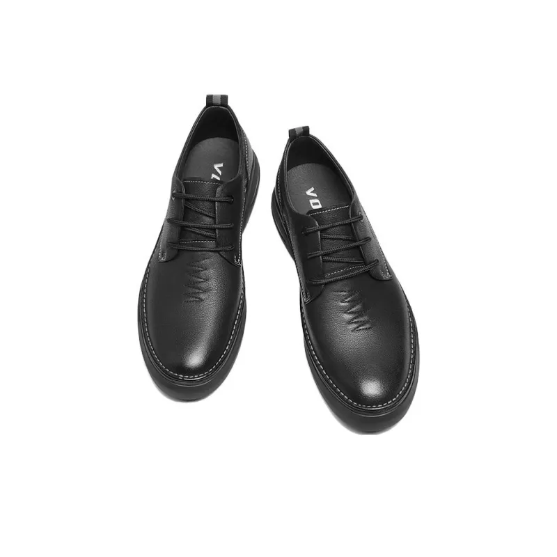 VOLO Dress Shoes Men Low Top Black/Brown/Earth Yellow-3