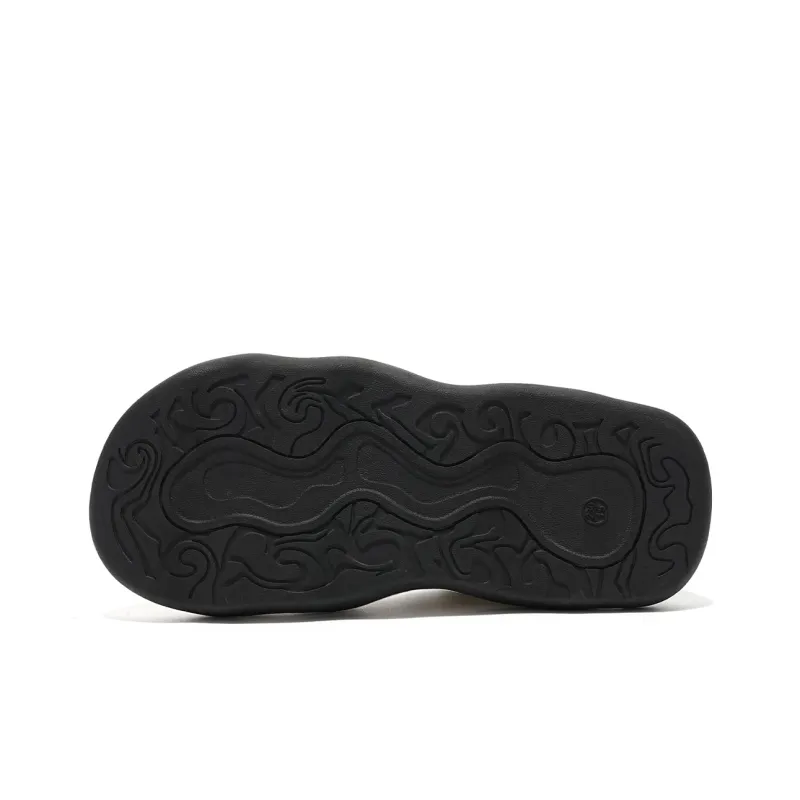 EBLAN Stylish Skateboarding Shoes Women's Beige Black-9