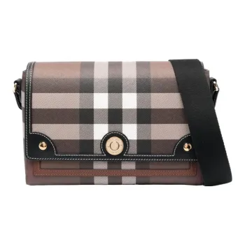 Burberry Polyurethane Crossbody Bag Shoulder Bag Women's Chocolate