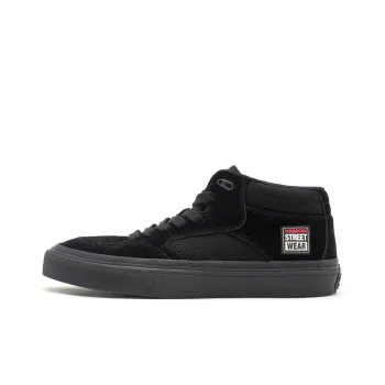 Vision Street Wear Concave Mid Top Skateboard Shoes Unisex Black Warrior