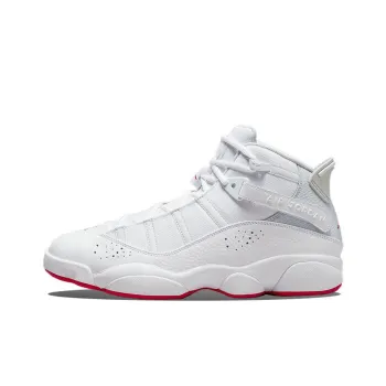 JORDAN 6 Rings White Red Sole