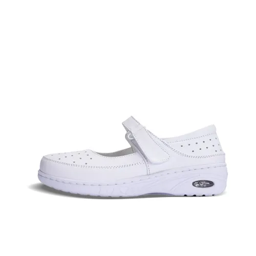 Cherry blossoms Loafers Women's Low-Top White