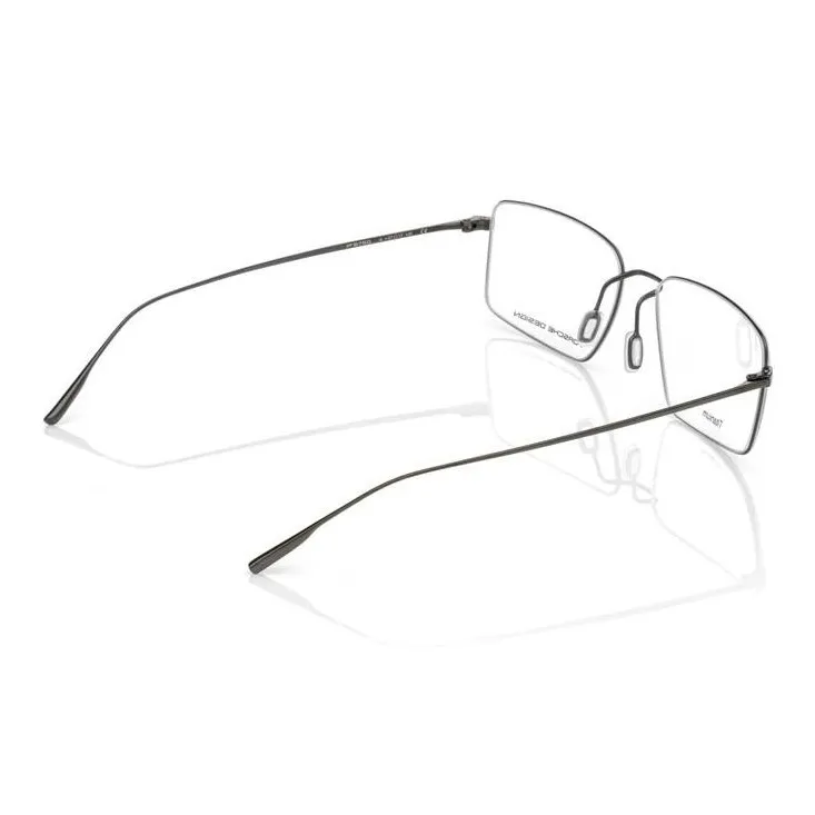 PORSCHE DESIGN Pure Titanium Square Eyeglass Frames Unisex-4