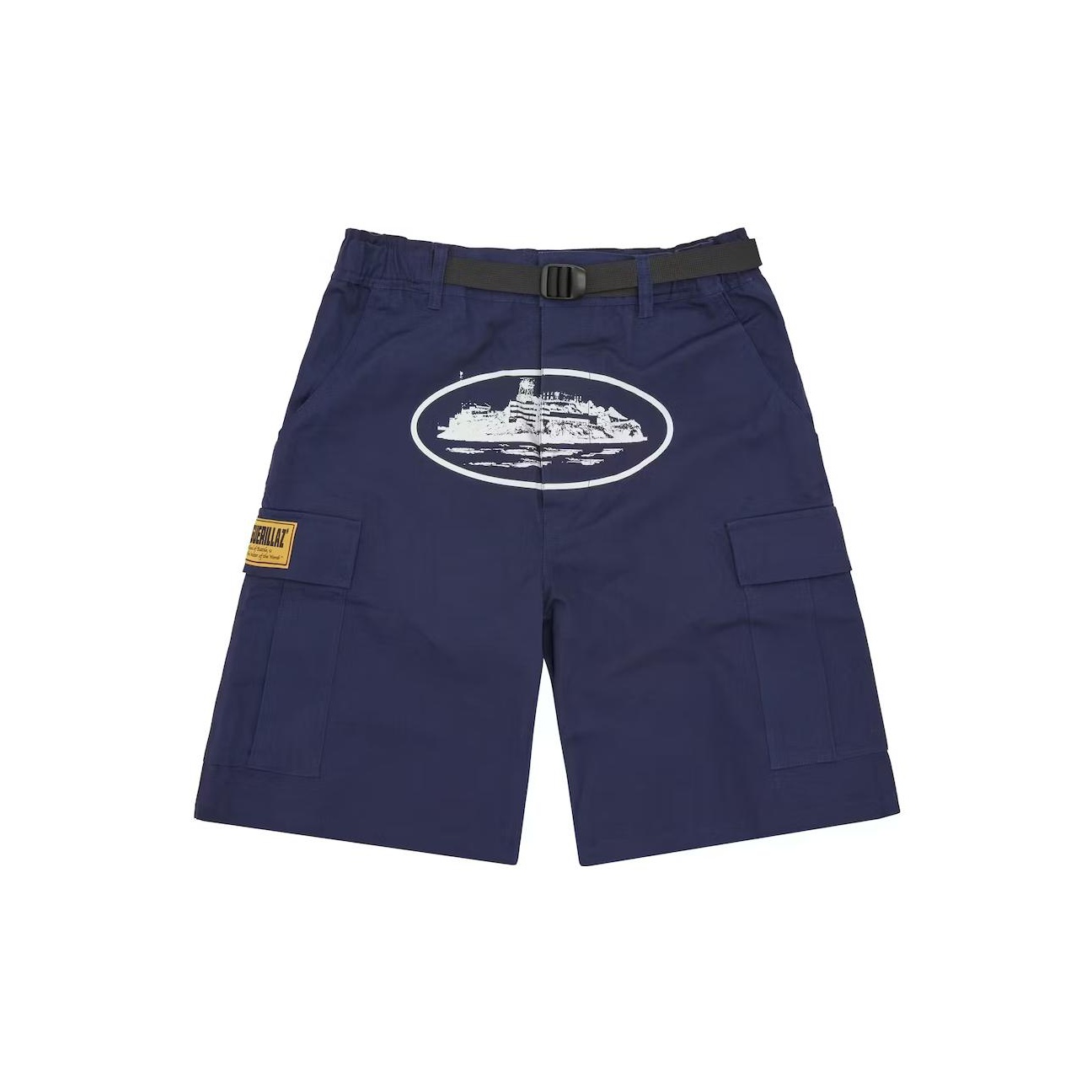 Corteiz Guerillaz 21' Cargo Shorts Khaki Green Men's - US