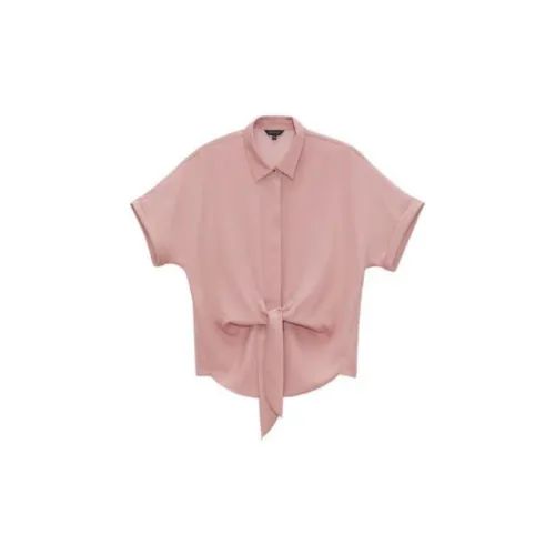 Yiner Polo Shirts Women's Light Pink