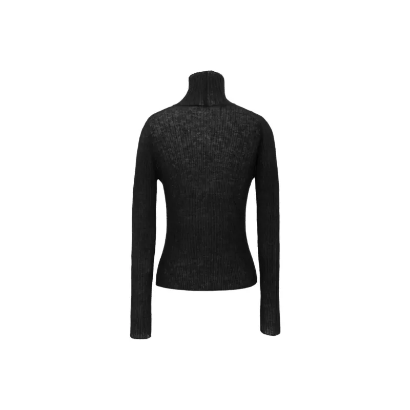 SAINT LAURENT Turtleneck Knitted Jumper-1