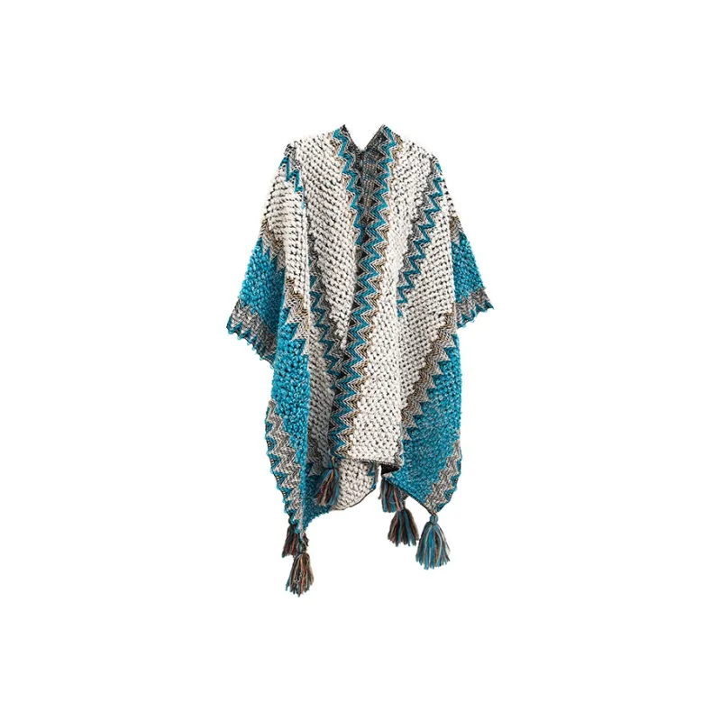 BAIJUAN Shawls Women's-9