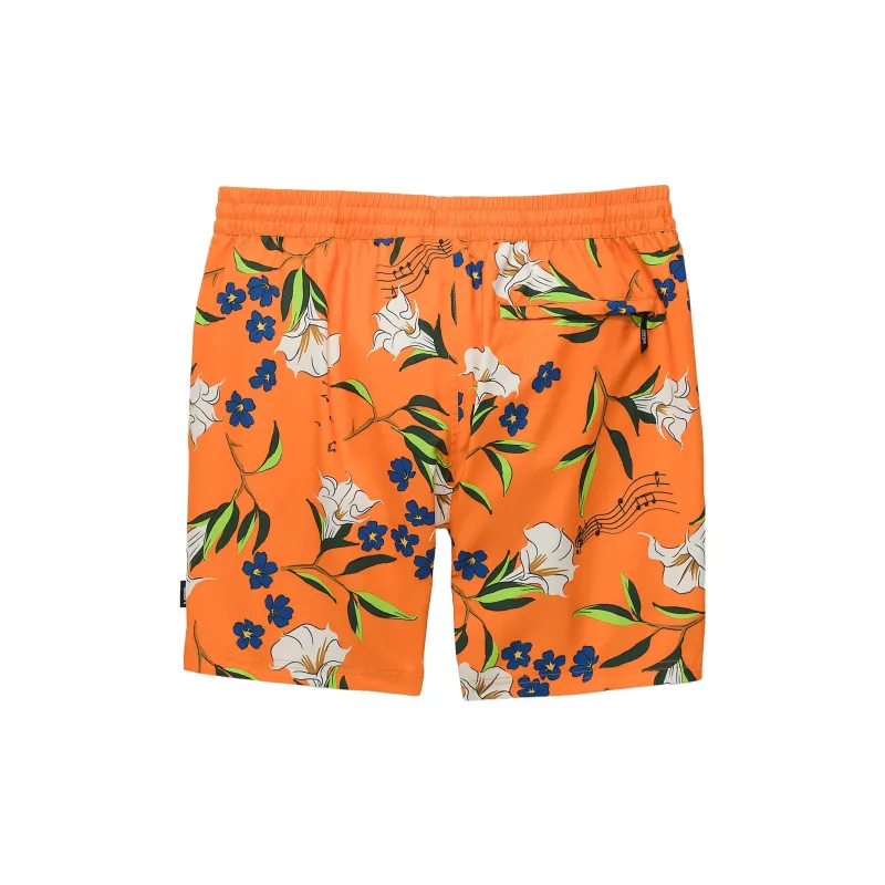 Vans Casual Shorts Men Pumpkin-1