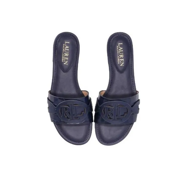 Polo Ralph Lauren Logo-appliqué Flat Sandals Women's-3