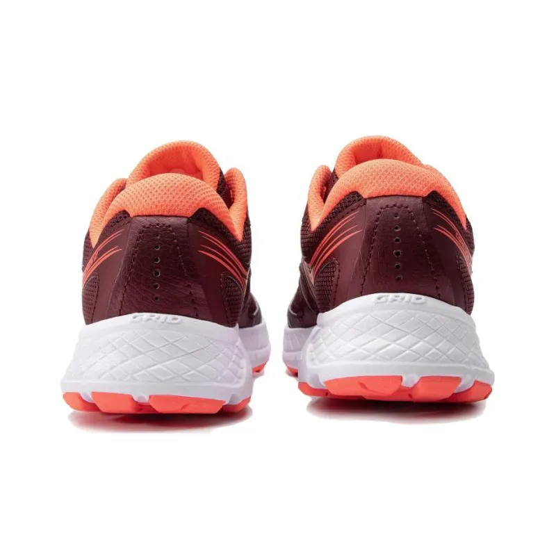 Saucony Cohesion 12 Water-Resistant Quick-Dry Low-Top Running Shoes Women's Deep Red-5