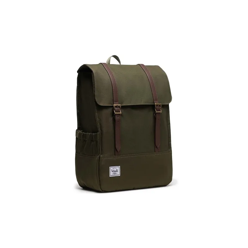 Herschel Recycled Material Backpack Regular Unisex Olive Green-2