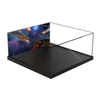 KGBOX Asoka. Tata T 6 Jedi Shuttle Acrylic Dust Resistant Display Case With Dust Cover Model Accessories