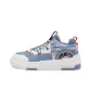 Blue Gray/White